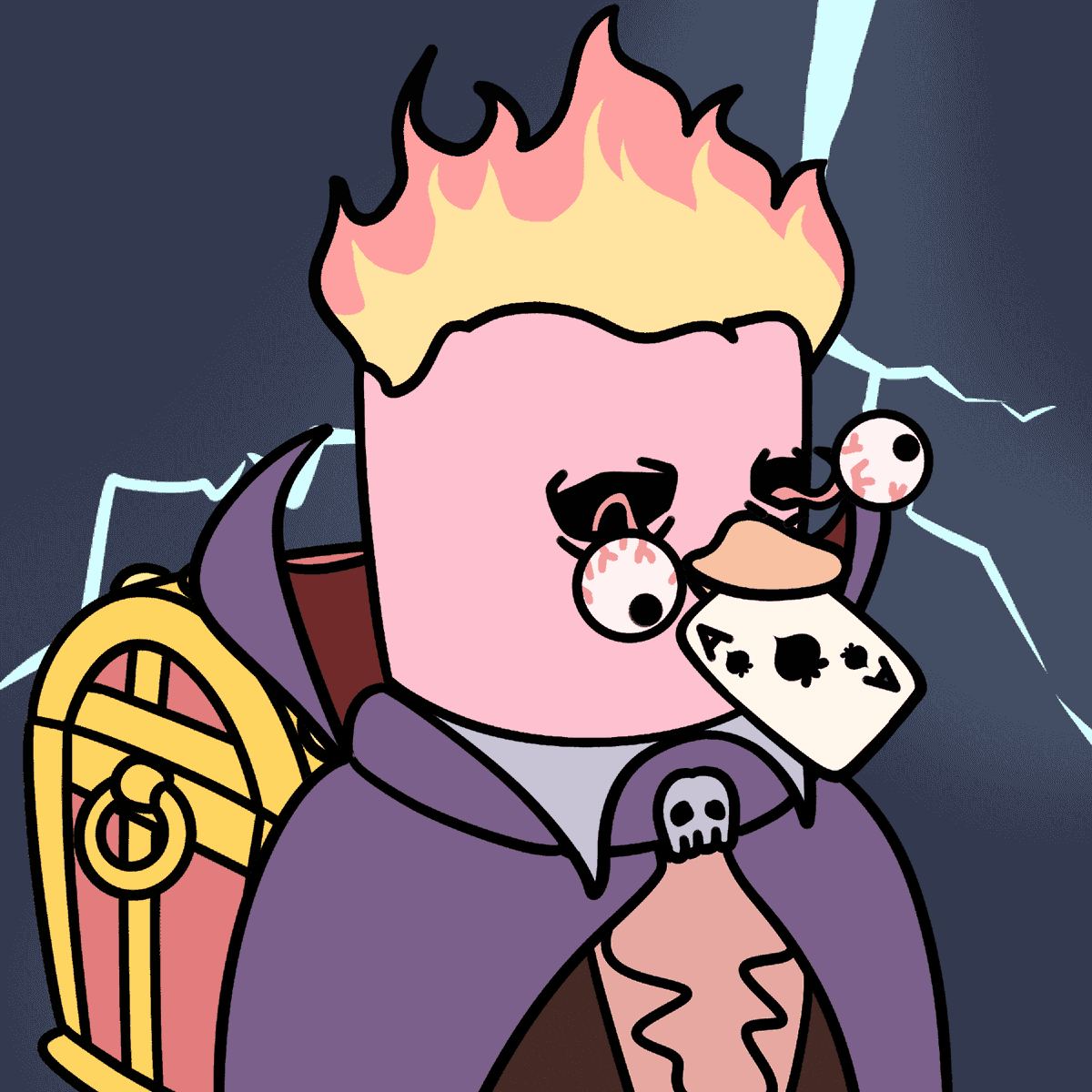 Vampire ducklings,kind of special duckling that likes to stay in dark places……
➡️Free MINT:doodleduckling.com

#FreeMints #NFTGiveaways #NFTProject