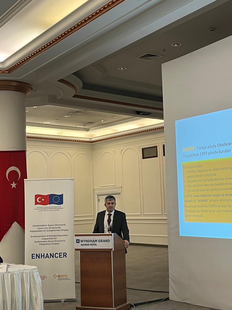 kagutim's tweet photo. Proje Ekibimiz ‘Yerelde Kapasite Geliştirme Eğitimleri’ Programına Katıldı🇪🇺🇹🇷

@kagutim @kayserito @icmpdturkey @tcsanayi @EUDelegationTur @ICMPD_Turkiye

#kayseriticaretodası #icmpd #enhancer #abdelegasyon #göç #migrancy #kapasitegeliştirme #göçpolitikaları #wyndhamgrandkayseri https://t.co/m7hZxulqyq