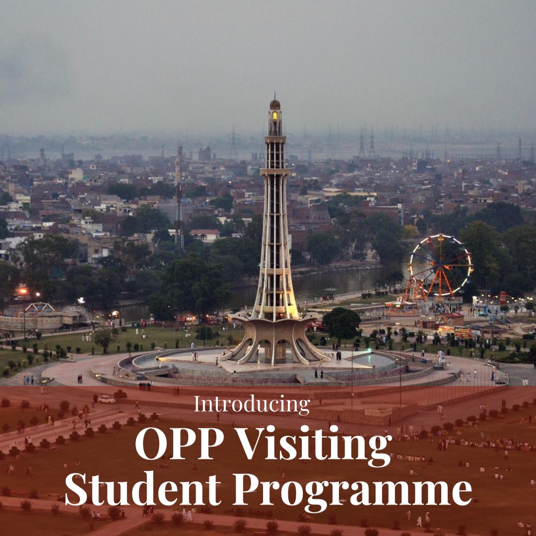 OxfordPakistan's tweet photo. The Visiting Student Programme will accept one student every year from a Pakistani university to spend four months at the University of Oxford, resident at LMH, studying a subject offered by the College.
For details: https://t.co/u2tOIM2jRn
#opp #oxfordpakistan #visitingstudent https://t.co/3RocNodSKK