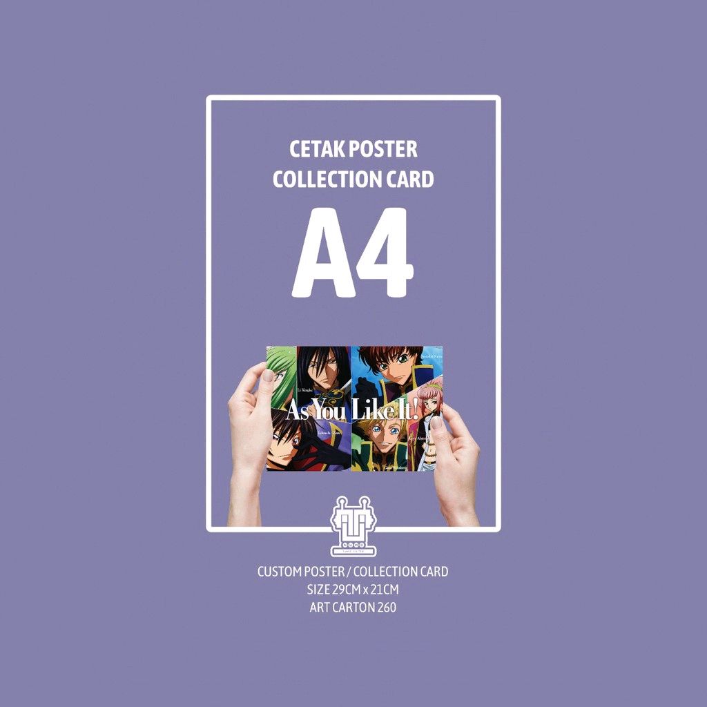 numeshop's tweet image. Saya menjual Cetak Custom Poster A4... seharga Rp3.800. Dapatkan di Shopee sekarang! shopee.co.id/numeshop/14505… #ShopeeID