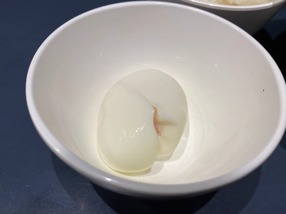 ラーメン屋のメニューに卵失敗！？いったいどんな味なのか。