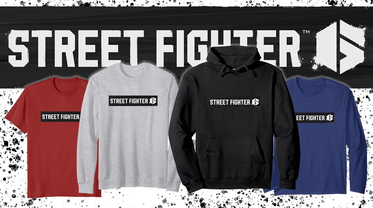 ストリートファイター / STREET FIGHTER on Twitter "Amazonのカプコン公式アパレルに予約開始された「SF6