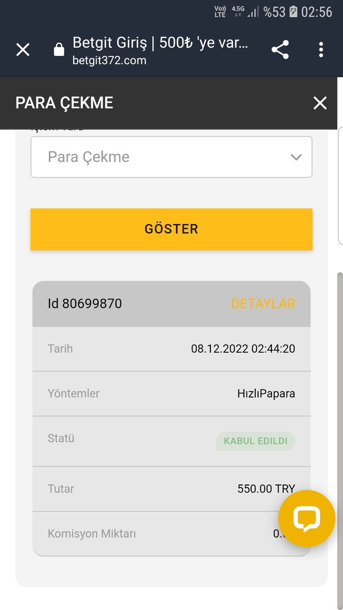 <a href="/BetgitTR/">Betgit #Masketak 😷</a> Admin çekim paylaş bonusum 24 saat geçti niye hala Eklenmedi