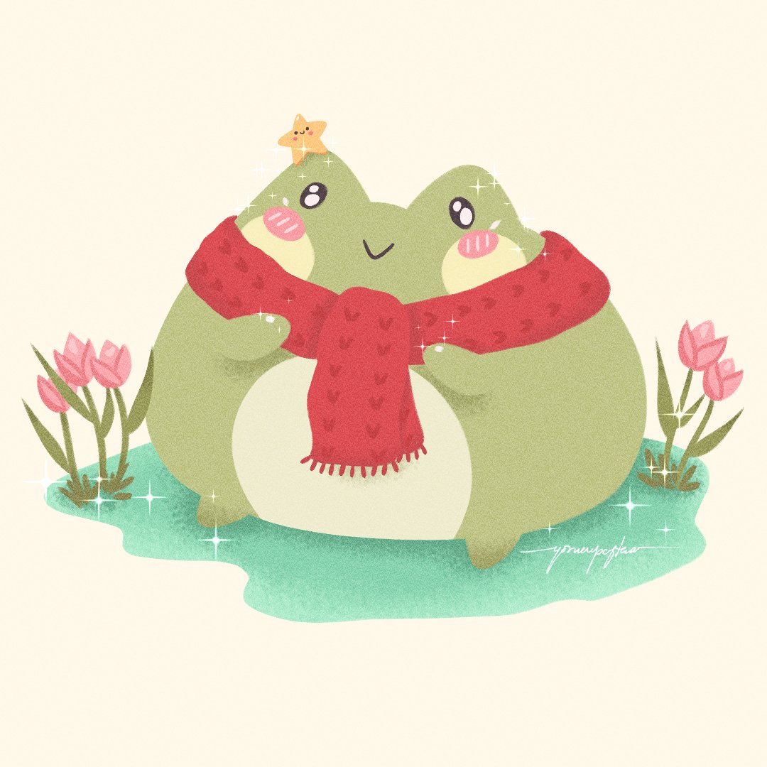 warm froggo 🐸🌿