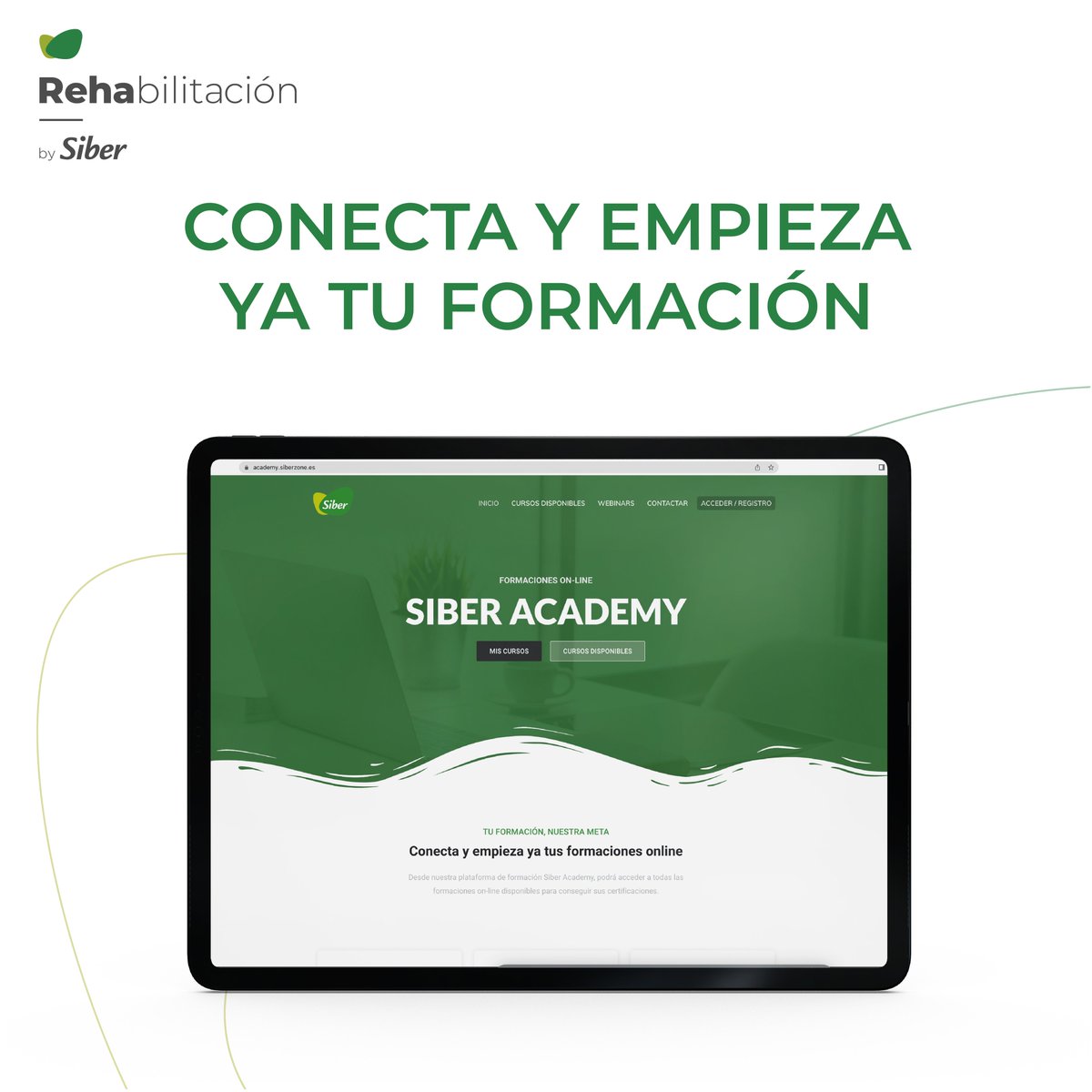 Entra en la web de #SiberAcademy y podrás encontrar:

➡️ Cursos
➡️ Webinars
➡️ Formaciones
➡️ Herramientas

Al finalizar podrás conseguir tus certificado y conocer la importancia de la ventilación en rehabilitaciones.

👉 academy.siberzone.es