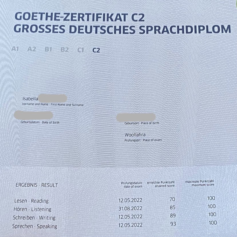 Finally it arrived… the most expensive piece of paper I’ve owned to date 😴 #langtwt