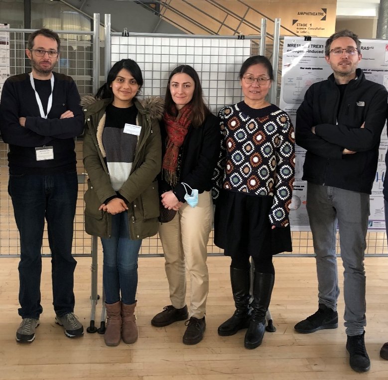 Congratulations to Lina-Marie ( PhD student of our lab) who was awarded the prize for the best presentation by <a href="/SFGenetique/">SFGénétique</a>  at the replication congress !