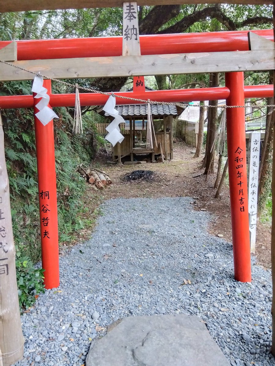 kouhei2708's tweet image. 対馬に来たら観てほしい
２３００年の歴史、神社仏閣の起源、天皇陛下の代替わりの亀卜神事神事が、毎年執り行われる唯一の場所です。🙇
　#対馬　#豆酘　#雷神社　#太鼓橋