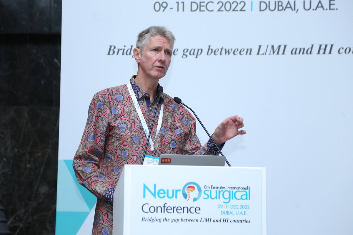 EINC2022's tweet image. Alistair Jenkins presents his Lecture &quot;Is Neurosurgery an Unaffordable Luxury for Most?&quot; at #EINC2022 

Alistair Jenkins dived deep into how access to surgical care, was long considered a luxury in many low- and middle-income countries (LMICs)

Learn the Recent Research Updates