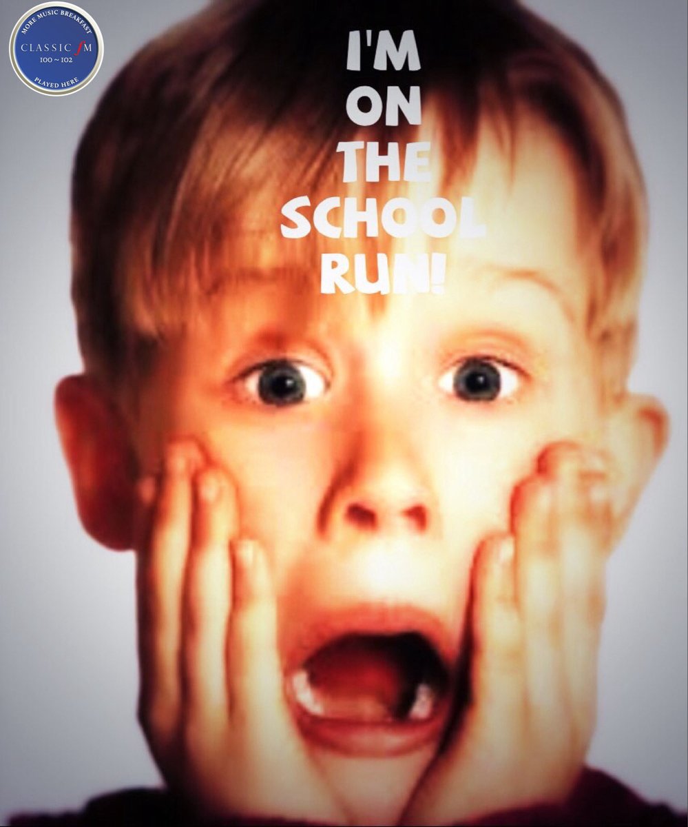 TimLihoreau's tweet image. Oh no!….
Kevin’s on the #SchoolRun 
⁦@ClassicFM⁩ More Music Breakfast 
#SomewhereInMyMemory