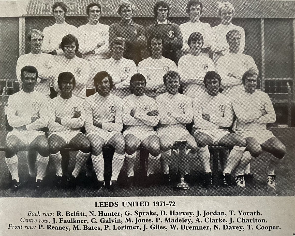 Theleaguemag's tweet photo. Leeds United 1971-72 https://t.co/i6Mmsv9LdX