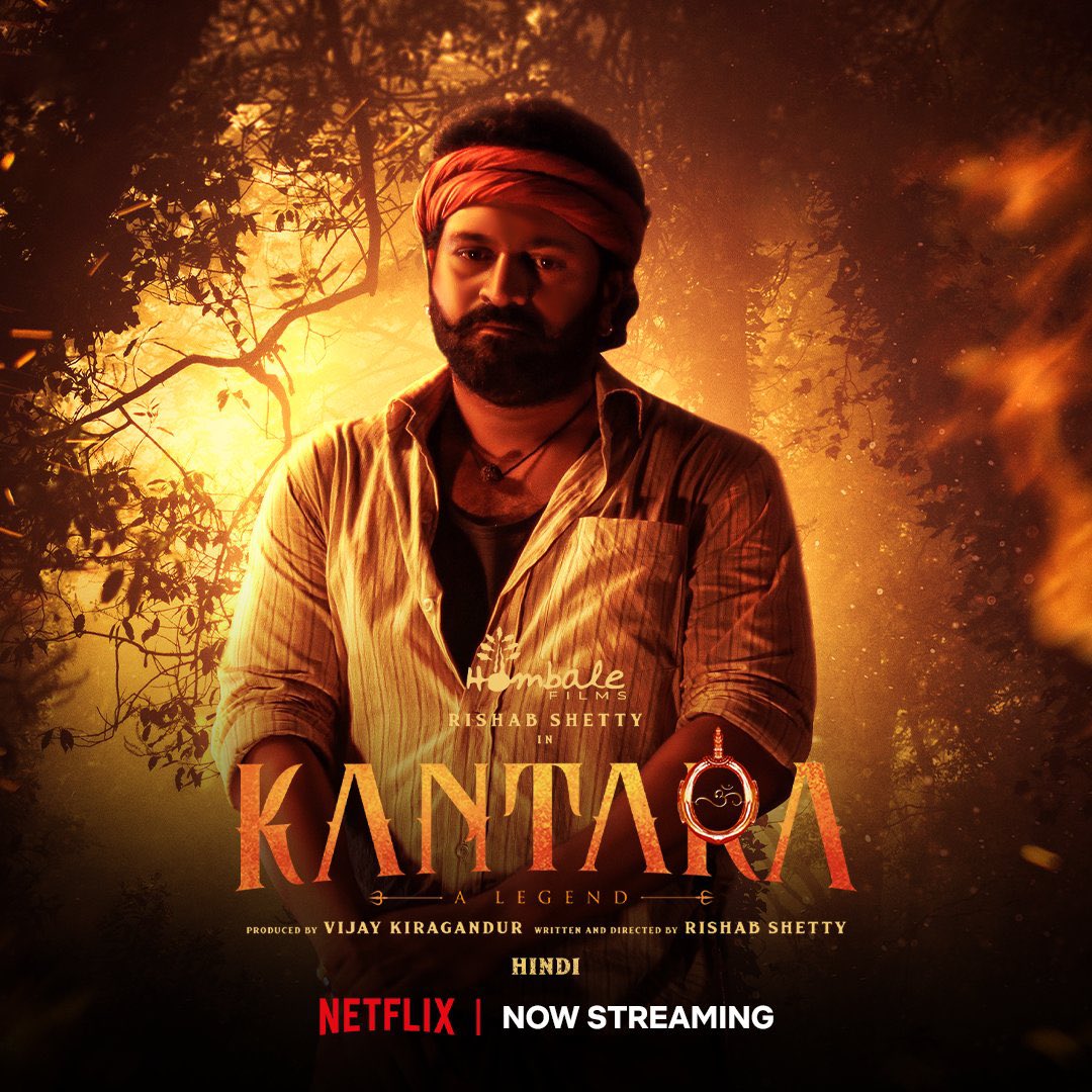 Cinemania on Twitter: "#Kantara (Hindi) is now streaming on Netflix. #