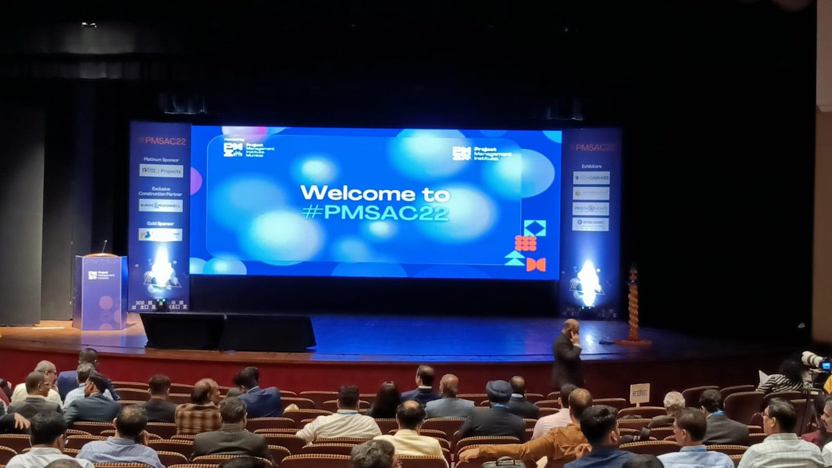 PMIMC's tweet photo. The wait is over. #PMSAC22 is happening right here in Mumbai.
Great chance to listen to the project leaders who have made a great social impact through project management.
#pmsac22 #hybridandbeyond #pmi #projectmanagement #inpersonevents #pmimc https://t.co/wkDju2G2Ls