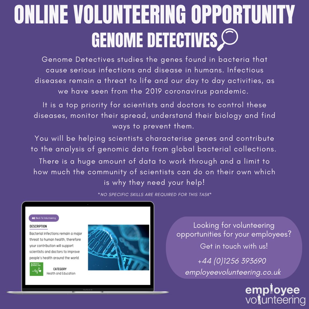 Did you know that volunteering can be done from the comfort of your home? Online Volunteering offers employees opportunities to volunteer at any time, from any place. Opportunities can range from as little as 5 minutes!

#volunteering #onlinevolunteering #employeevolunteering
