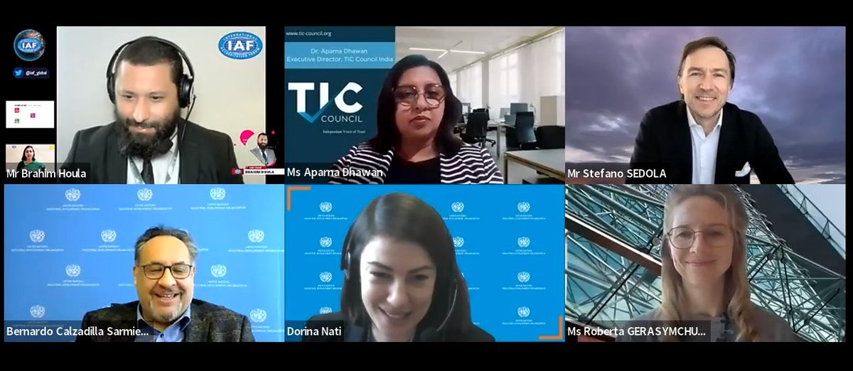 Launching event for UNIDO “Smart Quality Infrastructure: Shaping a sustainable future”: #collaboration is key for ensuring that the #DigitalTransformation of #QI serves a bigger cause! #sustainability
Recording👉 bit.ly/3Fi67th
Publication👉 bit.ly/3BlIcbh
#SDGs