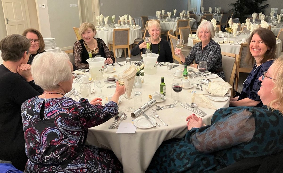 Christmas Leal at Crewe Golf Club.  Lovely evening, good company and great atmosphere.  Our very own 'Elf' called in to see us on the way home from work 😍🎄