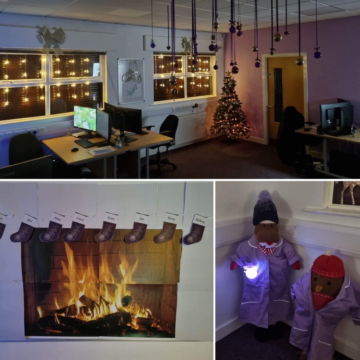 SupportiveSRC's tweet image. #TeamSupportive in both Ferryhill and Bowburn have decorated for our Christmas competition and the results are amazing.
How will our Chair of Trustees choose a winner when they are all so 🎄Festive 🎅🏼?