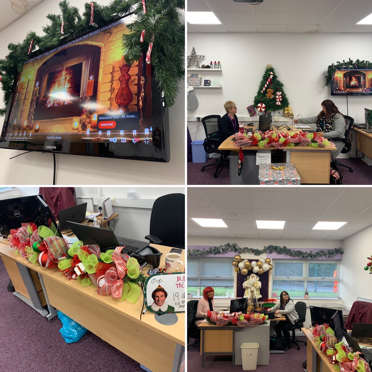 SupportiveSRC's tweet image. #TeamSupportive in both Ferryhill and Bowburn have decorated for our Christmas competition and the results are amazing.
How will our Chair of Trustees choose a winner when they are all so 🎄Festive 🎅🏼?