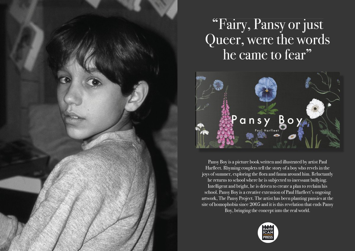 Paul Harfleet (@thepansyproject) on Twitter photo I rediscovered this photo of me, yesterday. It reminded me of my school experiences and troubled childhood. It's sad to think of this innocent little face going through what it did...Discover more about #PansyBoy here: thepansyproject.com/pansy-boy/ - published by <a href="/BarbicanPress1/">Barbican Press</a> I rediscovered this photo of me, yesterday. It reminded me of my school experiences and troubled childhood. It's sad to think of this innocent little face going through what it did...Discover more about #PansyBoy here: thepansyproject.com/pansy-boy/ - published by <a href="/BarbicanPress1/">Barbican Press</a>