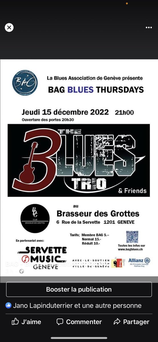 #blues #genève #live #music #concert