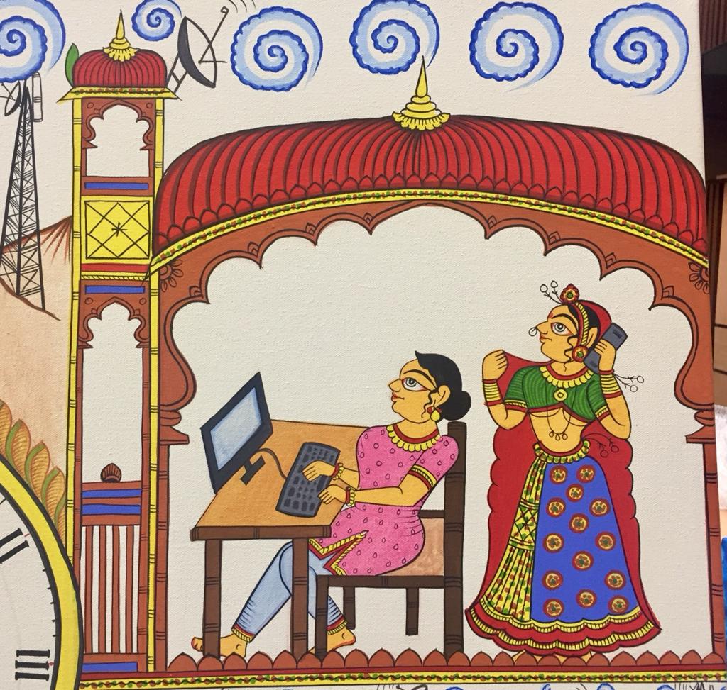 JamwalNidhi's tweet photo. For generations, the traditional Molela, Kaavad, and Phad paintings of Rajasthan have been used for storytelling. Artistes are now innovating to keep these art forms alive. Read the 8th story in @GaonConnection's #10PartSeries.
Report @parul_kuls
🔗 https://t.co/1hd9R0lirS https://t.co/2KBHx6KNXP