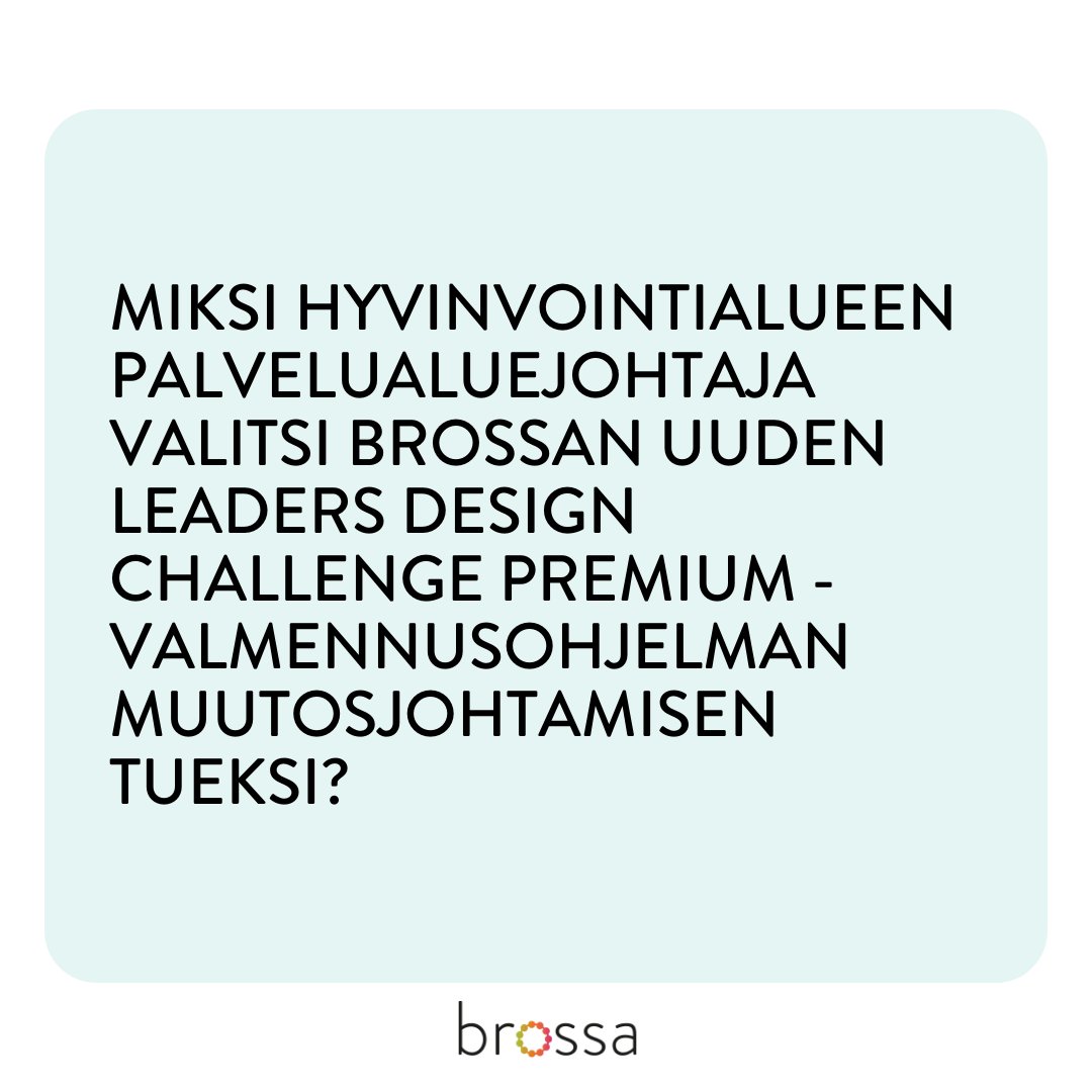 “Referenssinne herättivät kiinnostuksen. Mukana on toimialallamme tunnettu edelläkävijä. Kysyimme tarjouksia eri palveluntuottajilta, konseptinne vaikutti loppuun hiotulta. Uudenlaiselta tulokulmalta, jota palvelualueelle haluan. Ihmislähtöistä johtamista, tiiminä onnistumista”