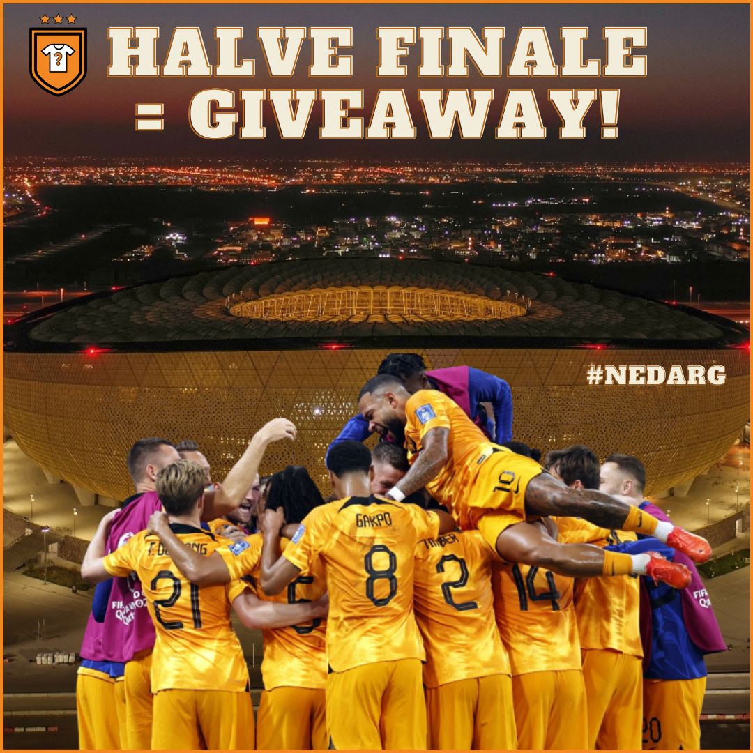 MysteryUnitedEU's tweet image. MATCHDAY! 🇳🇱 Haalt @OnsOranje de halve finale van het WK 2022 vandaag? Dan geven wij een mystery voetbalshirt weg! 👕

Doe mee!
✅ Volg @MysteryUnitedNL 
🔃 Retweet

Direct bestellen? mysteryunited.nl 📦 Succes!
#NEDARG #Oranje #WK2022 #kwartfinale #MysteryUnited