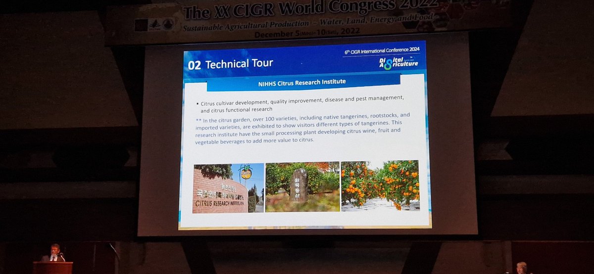 CIGR1930's tweet photo. Now that the XX CIGR World Congress 2022 is finished, it is time to look forward to the 6th CIGR International Conference, to be held at ICC Jeju, Republic of Korea. A fantastic scientific, networking and cultural programme is already planned... We hope to see you there!! https://t.co/mdPxi7TQKF