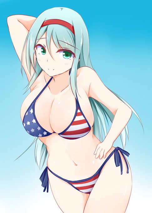 星条旗ビキニアリシア #政剣マニフェスティア 