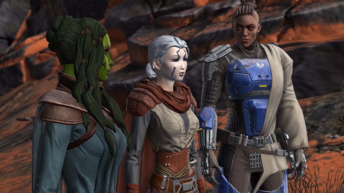 AshiaSature's tweet photo. Nadia! Nadia! Nadia! Show me your Nadia Grell!π«Ά
My most favorite companion in the whole game. Both for her personality & amazing voice actress π€©
#SWTOR #NadiaGrell #HollyFields https://t.co/5gIIievYnF