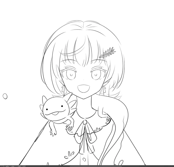 そしてウーパールーパーちゃん 