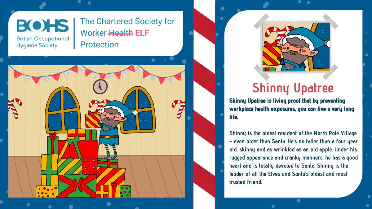 BOHSworld's tweet photo. Shinny Upatree is living proof that by preventing workplace health exposures, you can live a very long life!
#WorkerElfProtection #12DaysOfChristmas https://t.co/ZuI7zg26Tw