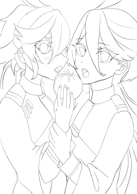 久々にスレミオ描く! 