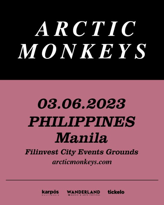 ARCTIC MONKEYS IN MANILA