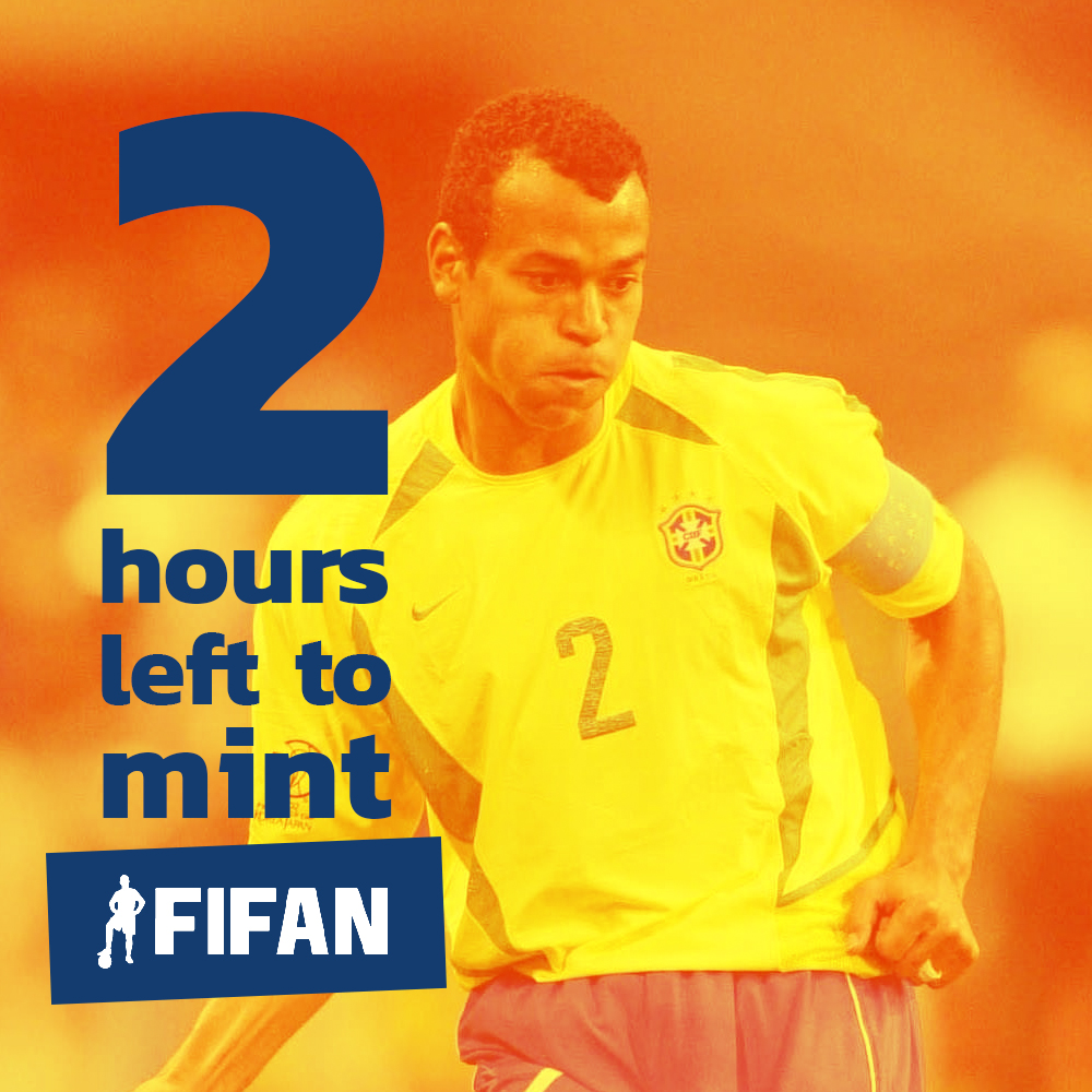 02:00 Hours to GO FIFAN FAM! 🏆

Some important links for you 🚨❤️

OS: opensea.io/collection/fif…
MINT: mintnow.fifan.xyz

#FIFAWorldCup  #NFTCommunity