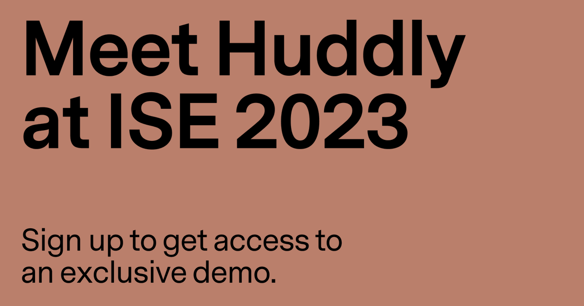 Come see the Huddly Multi-Camera Experience live in action at #ISE2023! Register on our preferred access list below to get notified when demo slots become available.
#AV #videoconferencing #ucc

huddly.com/multi-camera/#…