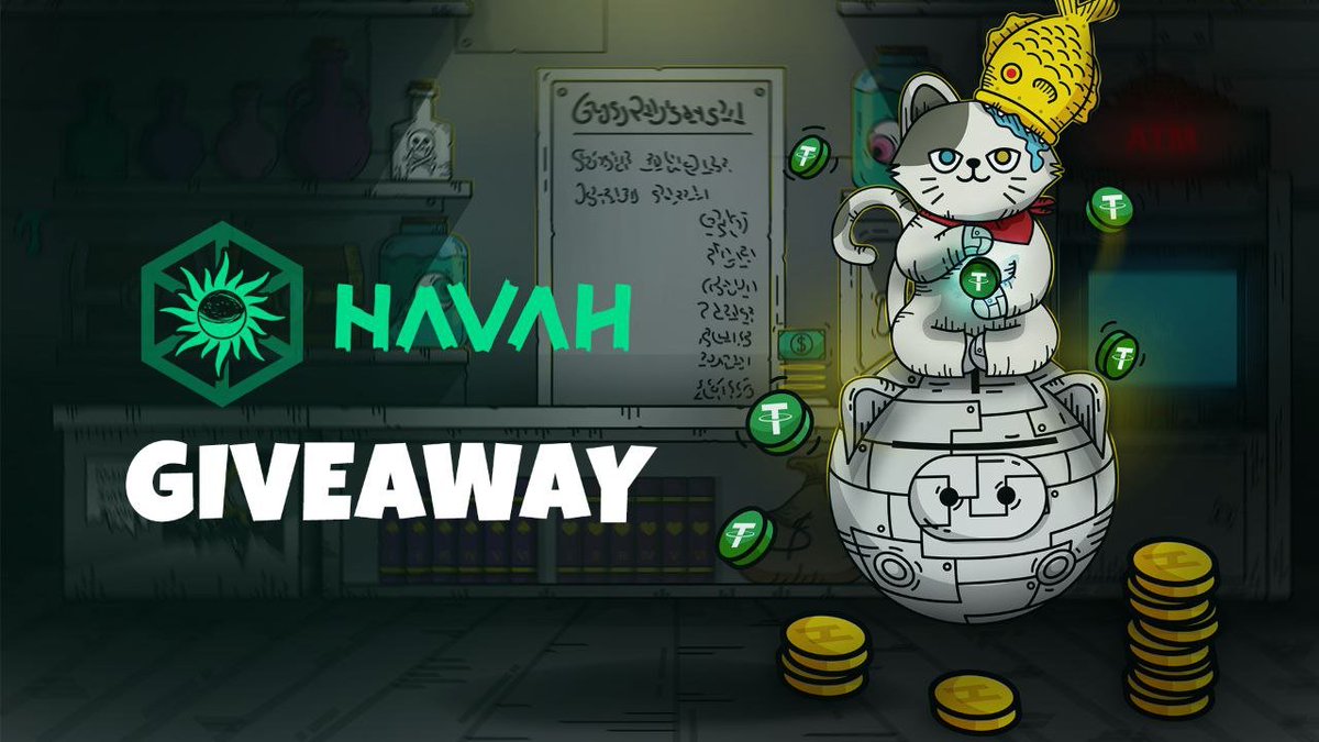 🚀 Airdrop: HAVAH
💰 Value: 20 $HVH
👥 Referral: 100 $HVH
📅 End Date: 24th December, 2022
🏦 Distribution Date: 16th January, 2023

Talk with the Telegram Bot t.me/HavahAirdropBo…

#Airdrop #Airdrops #Crypto #Giveaway