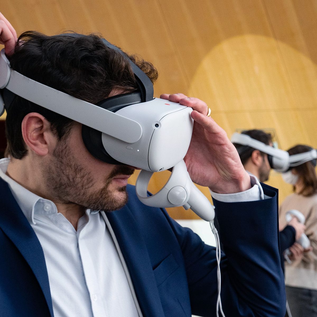 Mira is a virtual world you can access anywhere with any hardware you want. It is accessible through a VR headset, a mobile phone, and a personal computer. Come experience one of the most immersive experiences at the top of the Eiffel Tower!