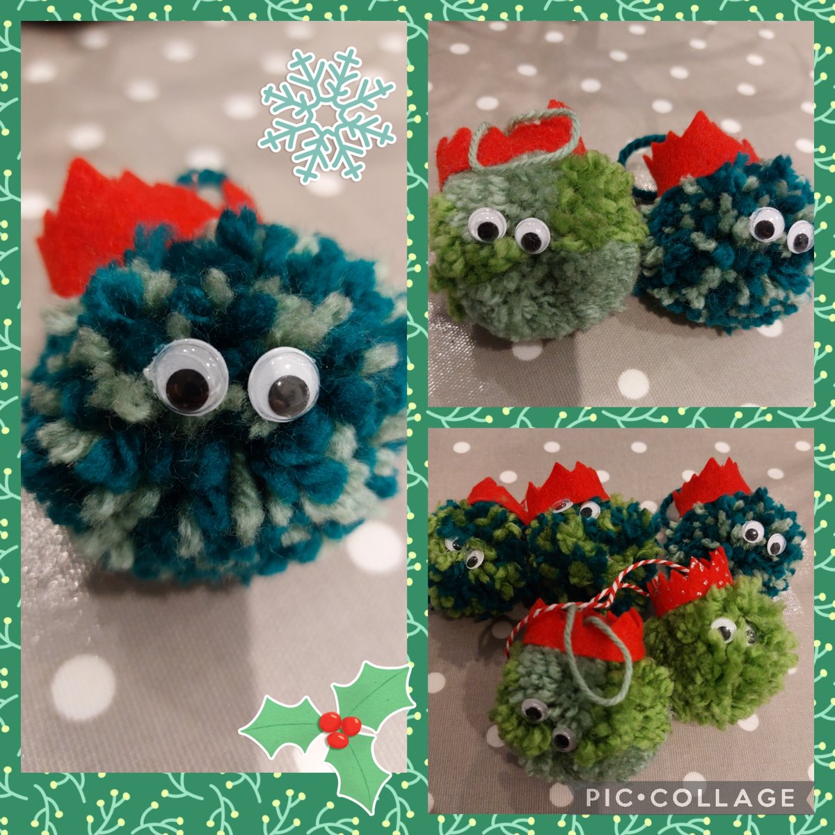 Everyone needs one if these cute guys on their #ChristmasTree handmade by students on #theautismproject @CareTradeUK visit @MIGreenwich this weekend & take one home(& see the other fab stuff they made) #supportingindependentshops #greenwich @GSTT @cosouthwark @Royal_Greenwich