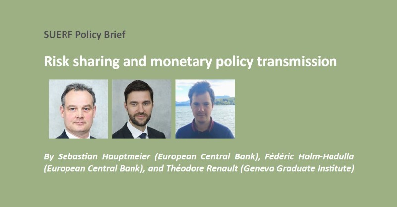 suerf_org's tweet photo. #SUERFpolicybrief “Risk sharing and monetary policy transmission” by Sebastian Hauptmeier (@ecb), @FHolmhad (ECB), and @Th_Renault (@GVAGrad)

#MonetaryPolicy #RiskSharing #RegionalHeterogeneity #LocalProjections #QuantileRegressions
