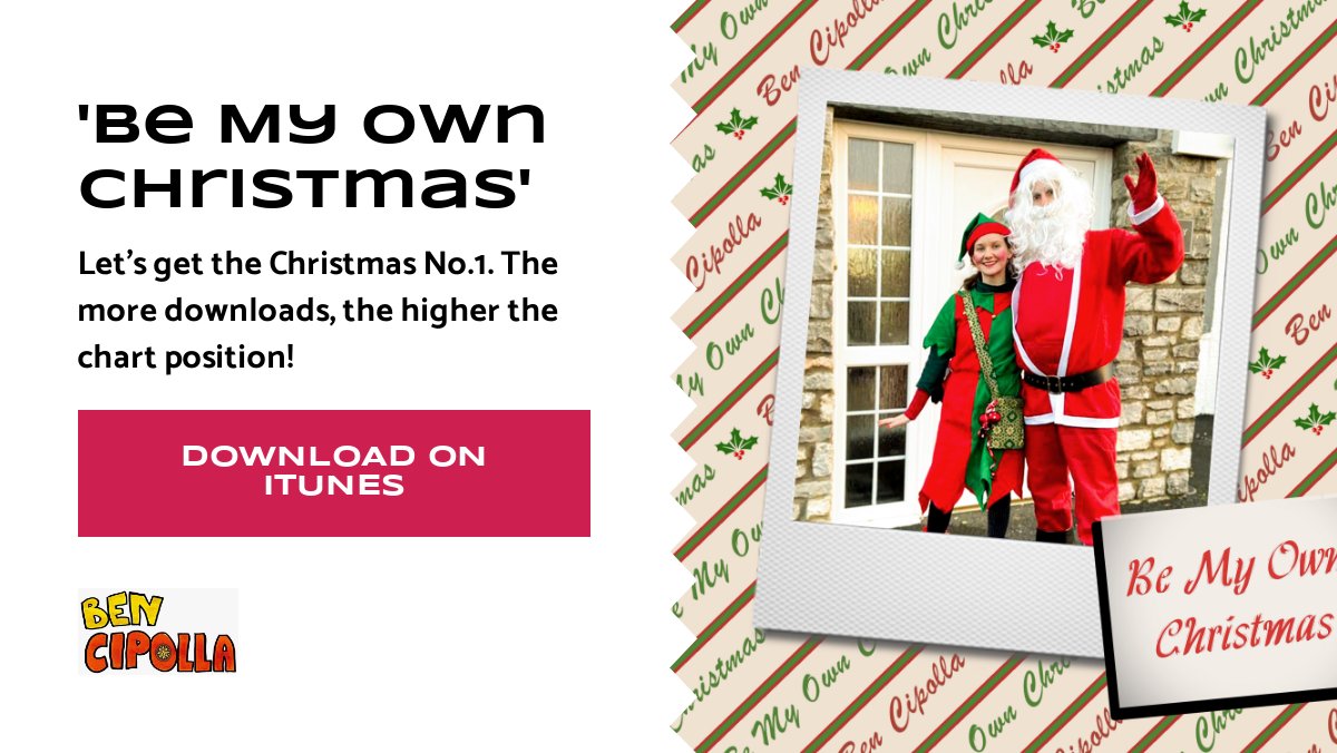Help us get our Christmas song in the charts by downloading! - mailchi.mp/e8bc42889f22/s…