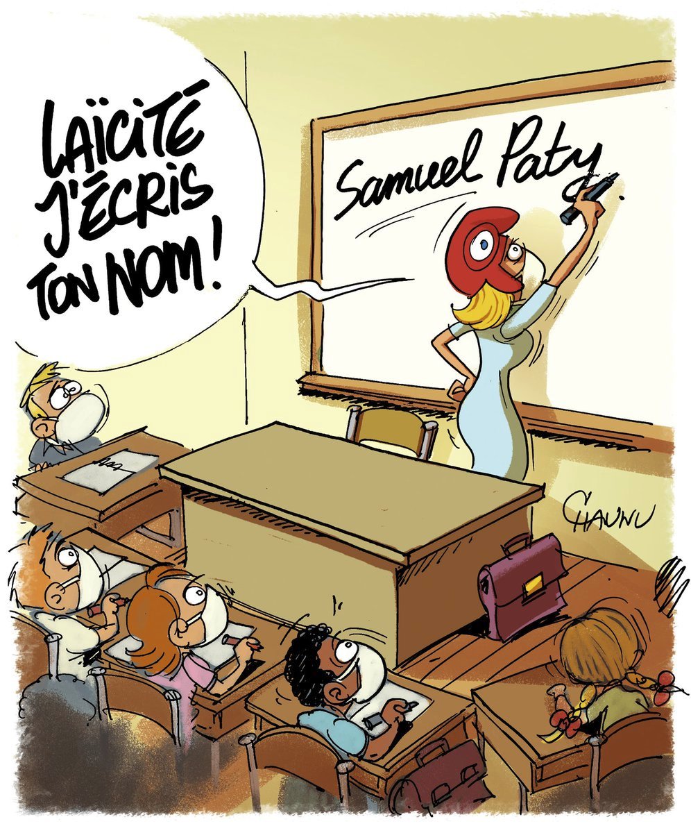 LadyOscarW1's tweet photo. Vive la Laïcité #LesLU
#JournéeNationaleDeLaLaïcité
✏️Chaunu. https://t.co/pLDF8Aj1js