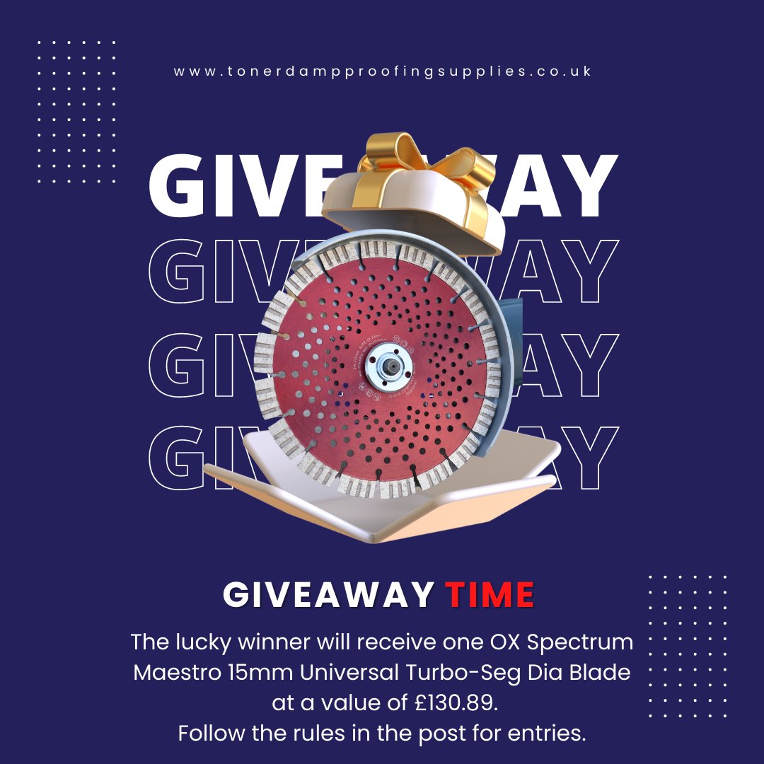 ⭐️⭐️COMPETITION - 10 DAYS OF CHRISTMAS⭐️⭐️

Enter here: tonerdampproofingsupplies.co.uk/competitions/1…

We will not contact you via social media.