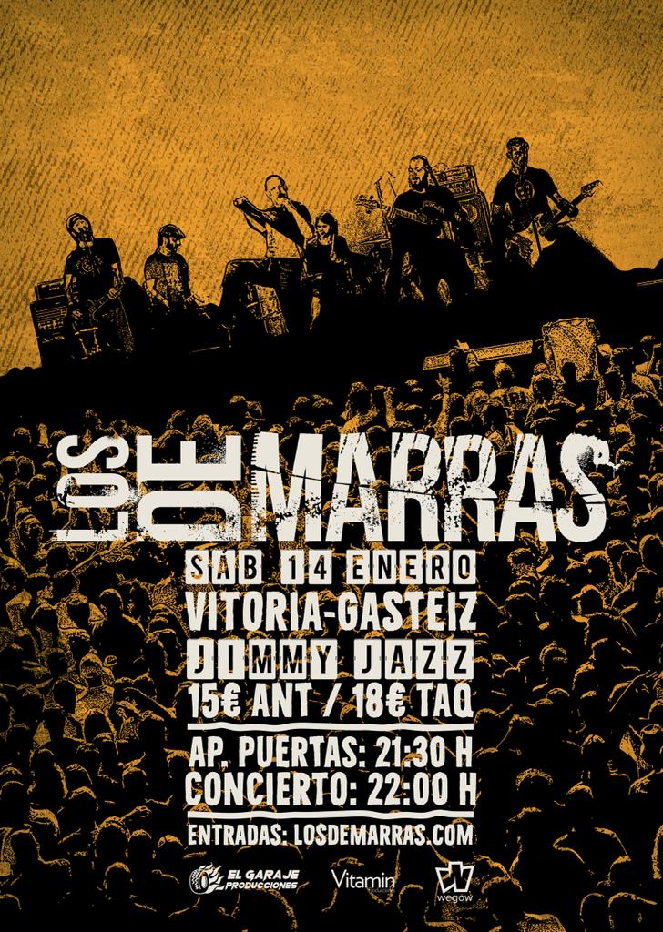 VitaminProdus's tweet photo. 📢📢 #VITORIAGASTEIZ ‼️ Los de Marras presentarán su último disco "Peligro esperanza" el 14 de Enero en la sala Jimmy Jazz‼️
🎟ℹ Info y entradas https://t.co/l8RXJDQPtr
#alava #losdemarras #conciertos #rock https://t.co/vf0ZIl3Uko