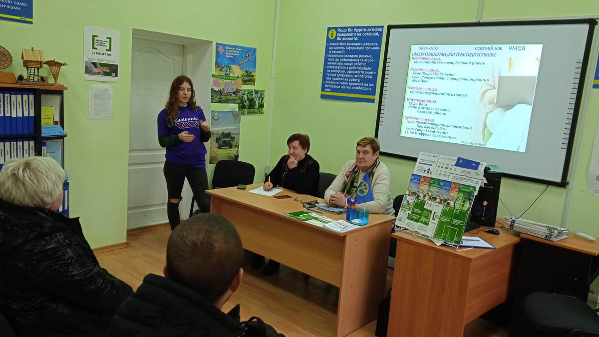 ymcaeurope's tweet photo. 🔻@YMCAUkraine continues to provide fantastic programs of skilling &amp; digital training to the #IDPs  &amp; vulnerable communities. Despite the lack of electricity &amp; heating, the team is active in #Lutsk, #Zdolbuniv, &amp; #Boyarka, where they work endlessly to support their beneficiaries. https://t.co/8g3GVtZLjx