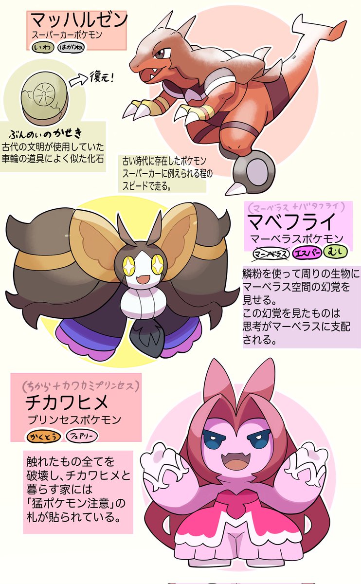 これはトレセン地方に生息しているポケモン達 #ウマ娘 