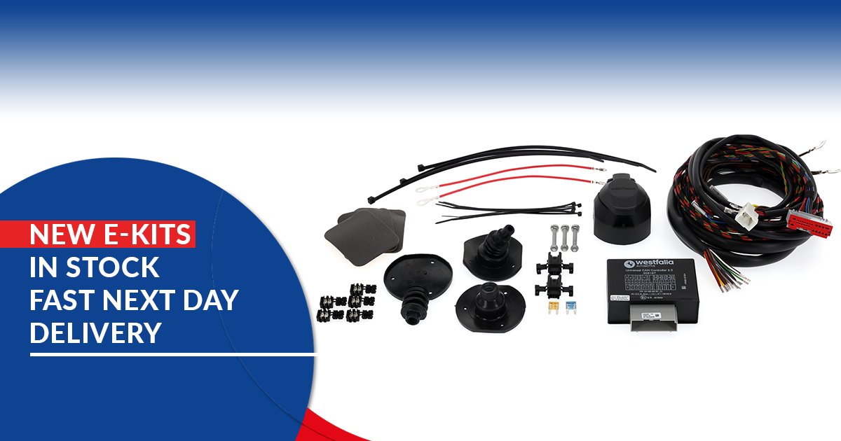 NEW E-KITS:

NISSAN QASHQAI J12 (2021-)
• 332369300113 

VW ID.4 (2020-), SKODA ENYAQ IV (2020-) &amp; Audi E-TRON (2021-)
• 322090300113

VW CADDY V (2020-) &amp;
FORD TOURNEO CONNECT (2022)
• 322089300113 

BMW MULTI FIT
• 303480300113 

Trade Customers: ow.ly/MjuQ50LYpC4