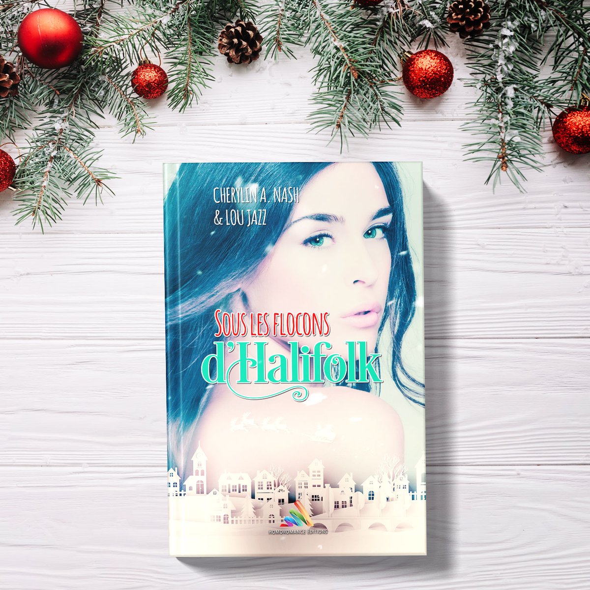 HREditions's tweet photo. Le nouveau #CANLJ de Noël !
Format ebook : https://t.co/SdYyhATf5P
Format papier : https://t.co/QdLg4INFCt
#livre #lesbienne #LGBT #livrelesbien #romanlesbien #CherylinNah #LouJazz #romancelesbienne #romandenoël https://t.co/TyB2JHLKSm