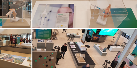 Come and visit the Brightlands #exposition, an initiative of <a href="/BL_Chemelot/">Brightlands Chemelot Campus</a>  and Yksi Connect to showcase innovations in the area of sustainability and health. For #Hy2Care a great spot to give exposure to its solution for early #cartilagedamage; enabling the body to heal itself.