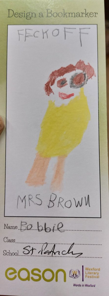 Hi <a href="/BbMrsbrownsboys/">Danny O'Carroll</a> had to show u this my bobbie won a competition eason bookmark this is want bobbie done am so proud of him. 5 out of his special needs school won. He was so proud of himself with it. He won a voucher 4 a book as well. Just done a fantastic job. Hope u like. 🥰